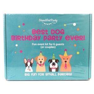 Best Dog Birthday Party Ever - Standout Party Dog Birthday Fun Event Kit